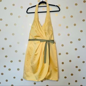 Alfred Angelo halter bridesmaids dress